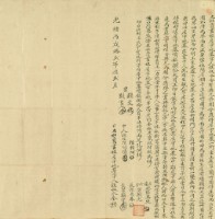 光緒十二年水金立杜賣盡根屋宇地基字藏品圖，第3張