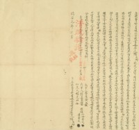 同治元年楊烏獅立杜賣斷盡根水田埔業契字藏品圖，第3張