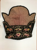 黑色素面童帽藏品圖，第1張