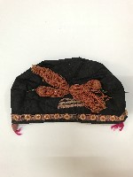 黑色素面童帽藏品圖，第1張