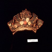 黑色六芒星刺繡童帽藏品圖，第1張