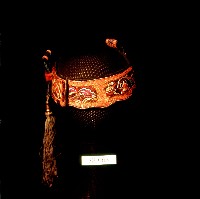 喜鵲刺繡童帽藏品圖，第2張