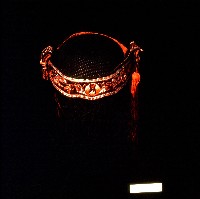 花卉刺繡童帽藏品圖，第2張