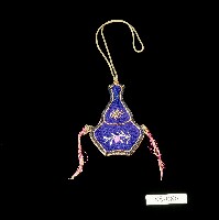 鳥雀圖樣葫蘆刺繡袋藏品圖，第2張