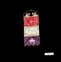 蝴蝶圖樣長方褡褳荷包藏品圖，第1張