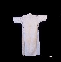 白色素面女旗袍藏品圖，第2張