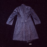 臺灣男性黑色劍領大衣藏品圖，第2張