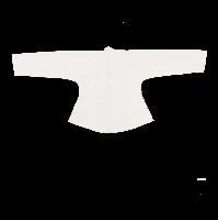 臺灣漢人族群女性白色立領大襟衫藏品圖，第3張