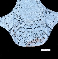 福運如意刺繡圓弧青絲肚兜藏品圖，第2張