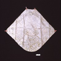 鳳凰于飛單色刺繡雙層肚兜藏品圖，第1張