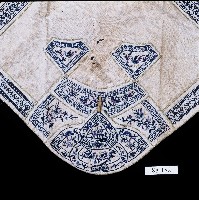 富貴平安刺繡單層白棉肚兜藏品圖，第2張