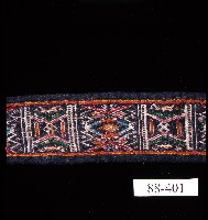 泰雅族頭帶藏品圖，第2張