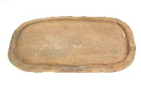 賽夏族橢圓長木盤藏品圖，第1張