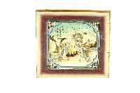 陳登科傅色油彩姜太公故事木板壁畫藏品圖，第1張