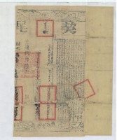 光緒元年林從舍立杜賣盡根契字藏品圖，第5張