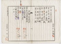 昭和八年許福土地賣渡證書藏品圖，第5張