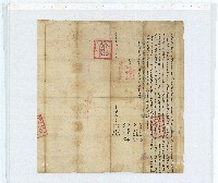 道光十年趙氏等三人立杜賣盡根田契藏品圖，第1張