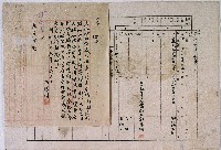 明治三十五年頂店庄巧勝材合立水沖田許減大租字藏品圖，第1張