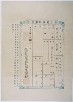 明治三十六年共業土地臺帳謄本藏品圖，第3張