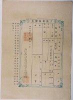 明治三十六年共業土地臺帳謄本藏品圖，第3張