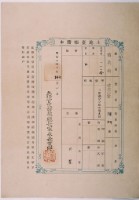 明治三十六年共業土地臺帳謄本藏品圖，第1張