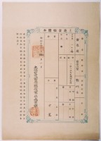 明治三十六年共業土地臺帳謄本藏品圖，第1張