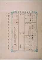 明治三十六年共業土地臺帳謄本藏品圖，第1張