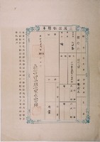 明治三十六年共業土地臺帳謄本藏品圖，第3張