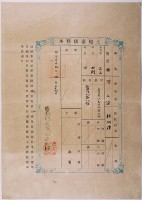 明治三十九年共業土地臺帳謄本藏品圖，第3張