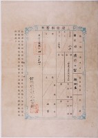 明治三十九年共業土地臺帳謄本藏品圖，第3張