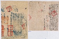 道光三年大甲西社烏蚋加己合立開墾永耕荒埔園契字藏品圖，第1張