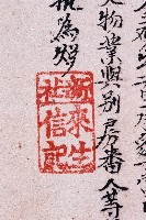 光緒七年大甲新社業主巧來生立開墾契字藏品圖，第2張