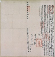 光緒七年貓門其成嫂林氏立杜贈找洗田價銀字藏品圖，第2張