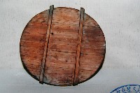 小型木質鼎蓋藏品圖，第1張