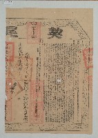 道光二十年林天英等六人立杜賣盡根水田絕根契字（合契尾）藏品圖，第2張