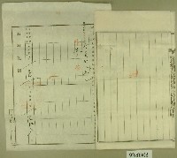 大正十二年臺北地方法院批准土地分筆登記申請書等藏品圖，第4張