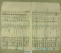 大正十四年范洪灶造冊基本財產地分割明細書藏品圖，第3張