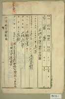 大正十四年范洪漢等土地分筆登記申請書藏品圖，第1張