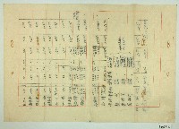 民國四十六年新柑坪業主部茶租徵收清冊（下）藏品圖，第1張