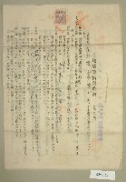 昭和十五年范朝燈等二人立土地賃貸借契約書藏品圖，第1張