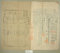 昭和十五年范朝坤等五人立土地賃貸借契約書藏品圖，第3張