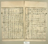 昭和十六年至昭和十八年新大茶業組合收支決算書藏品圖，第3張