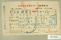 民國四十年范朝燈新竹縣政府關西鎮戶稅繳納收據藏品圖，第1張