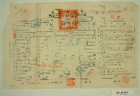 五十二年范光煥下期田賦實物通知單收據藏品圖，第1張