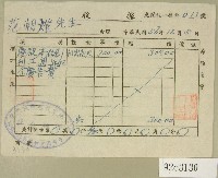 民國五十六年范朝燈廣告費收據藏品圖，第1張