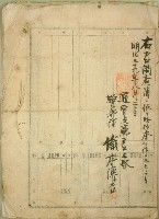 明治三十九年郭添丁戶口調查簿抄本藏品圖，第3張