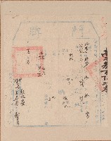 光緒十二年黃阿報門牌藏品圖，第1張