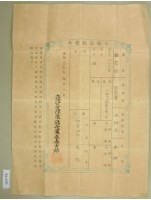 明治三十六年王深土地臺帳謄本藏品圖，第1張