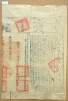 光緒十二年拾月雙藔擺陳社番潘朱亮立開墾盡根厝地基田契（含契尾）藏品圖，第2張