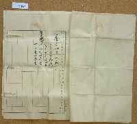明治四十四年邱氏花業主保存登記申請書藏品圖，第4張